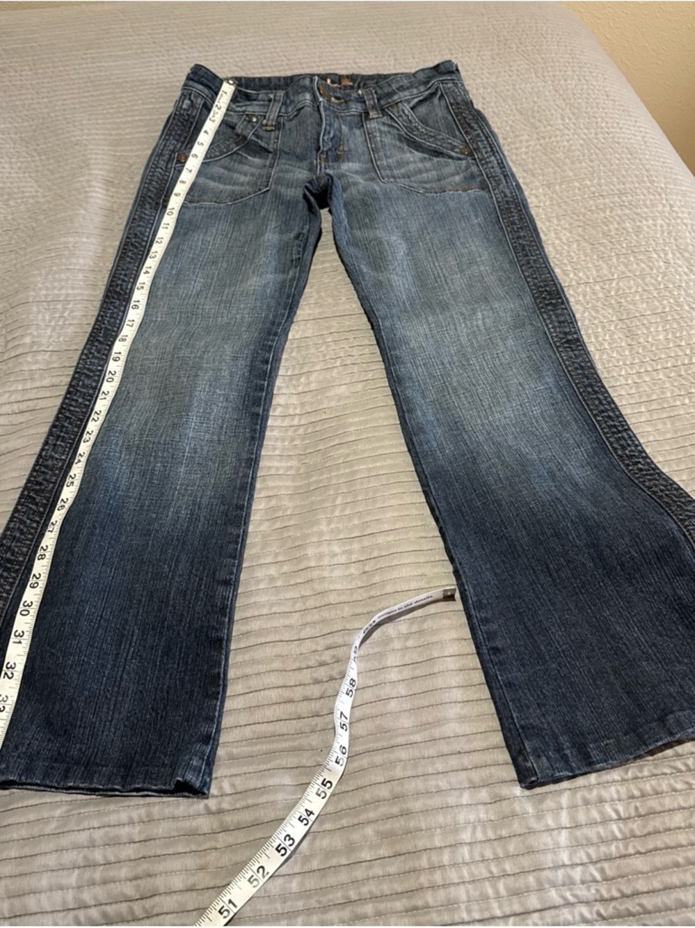 BU from Malibu Classic blue  Dark Wash Bootcut Jeans